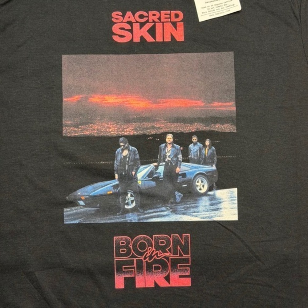 Sacred Skin band‎ shirt